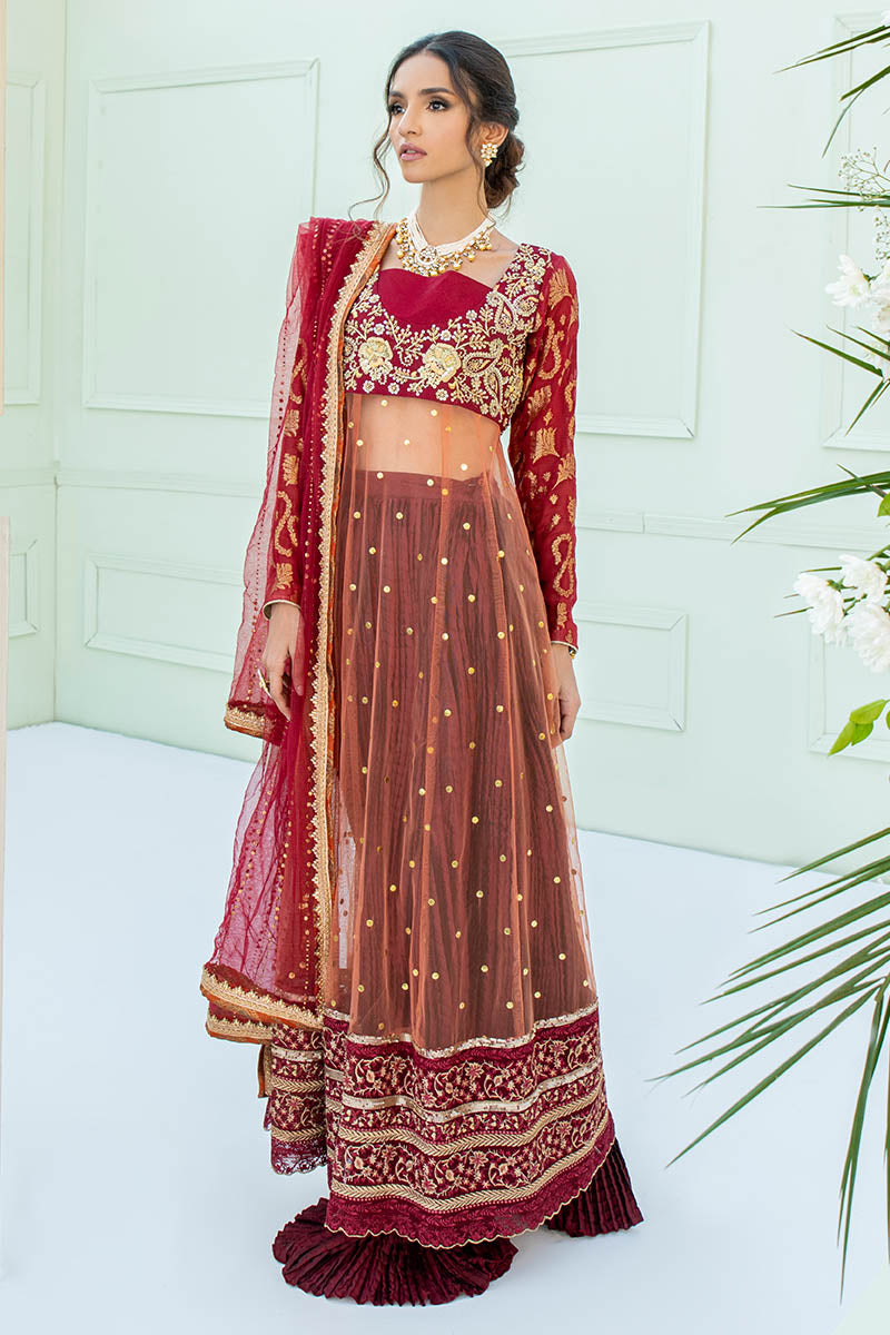 Fatima Khan | Luxury Pret 24 | AFREEN (KAMDANI NET) by Fatima Khan - Designer Dress - Type: Luxury - Available at Sana Yasir - 100% Original