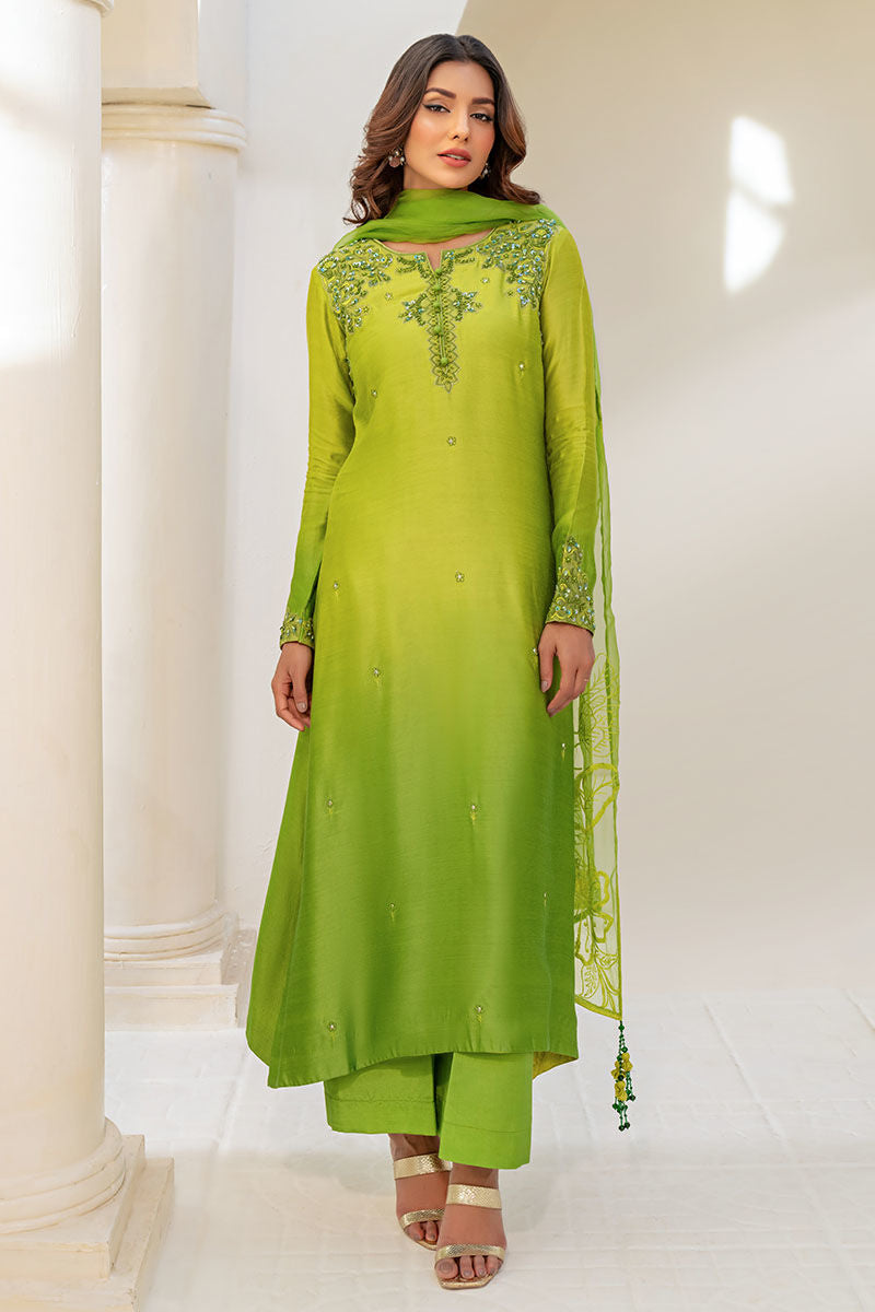 Fatima Khan | Luxury Pret 24 | EILIYAH by Fatima Khan - Designer Dress - Type: Luxury - Available at Sana Yasir - 100% Original