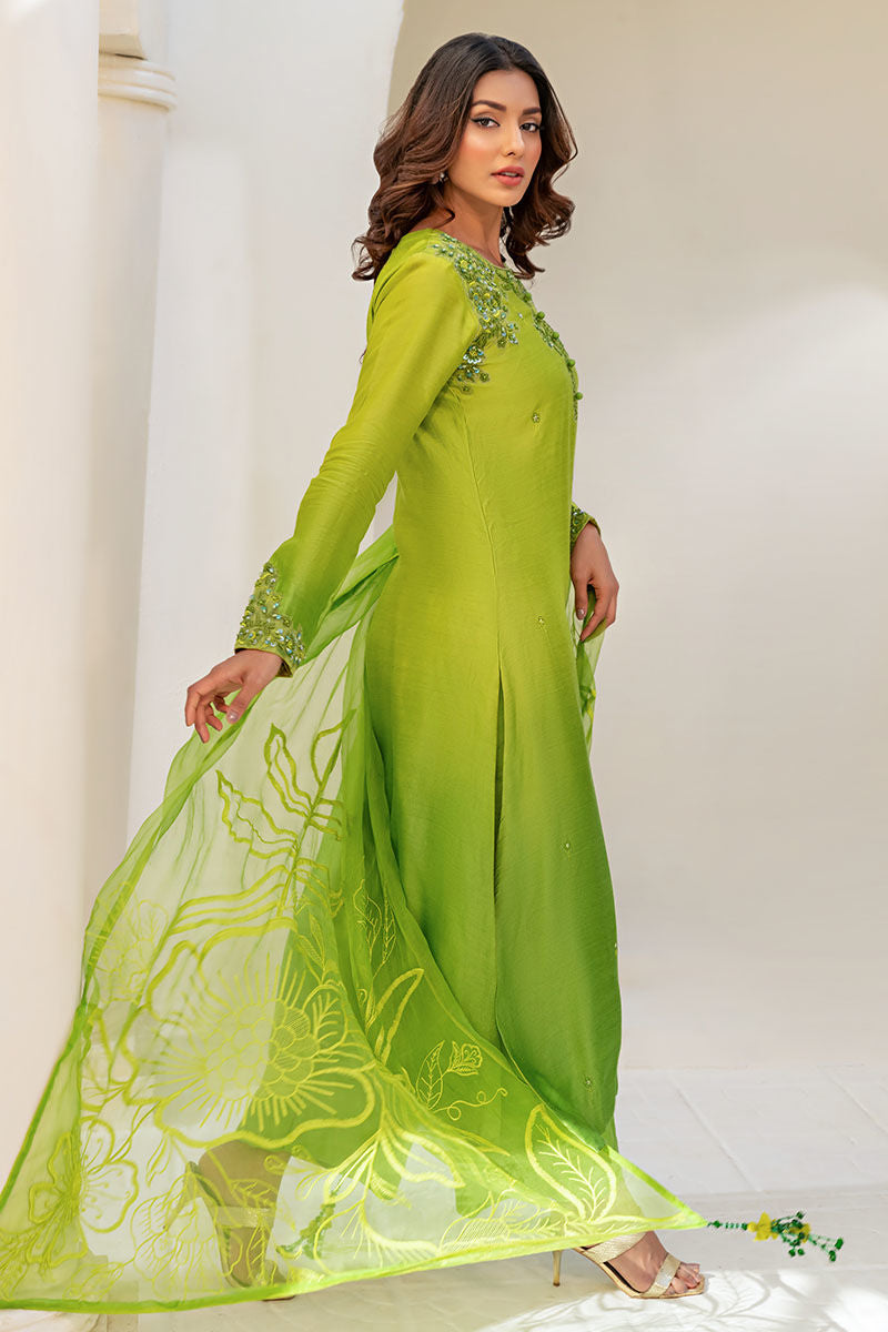 Fatima Khan | Luxury Pret 24 | EILIYAH by Fatima Khan - Designer Dress - Type: Luxury - Available at Sana Yasir - 100% Original
