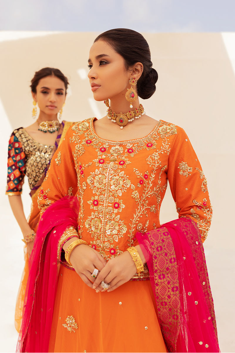 Fatima Khan | Luxury Pret 24 | LAMISH by Fatima Khan - Designer Dress - Type: Luxury - Available at Sana Yasir - 100% Original