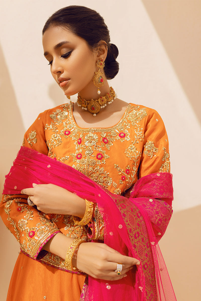 Fatima Khan | Luxury Pret 24 | LAMISH by Fatima Khan - Designer Dress - Type: Luxury - Available at Sana Yasir - 100% Original