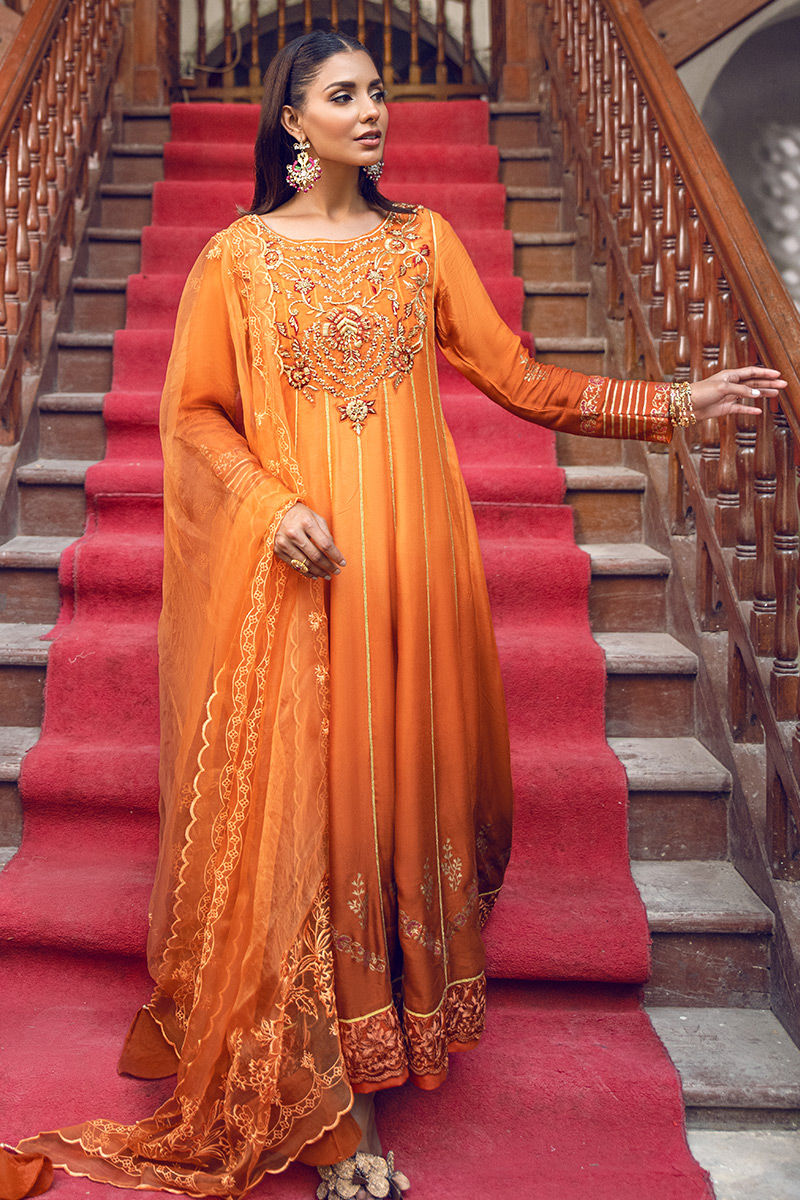 Fatima Khan | Luxury Pret 24 | LAVINIA by Fatima Khan - Designer Dress - Type: Luxury - Available at Sana Yasir - 100% Original