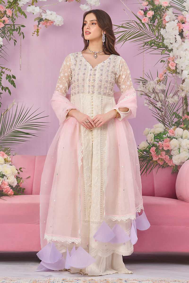 Fatima Khan | Luxury Pret 24 | MYLA by Fatima Khan - Designer Dress - Type: Luxury - Available at Sana Yasir - 100% Original