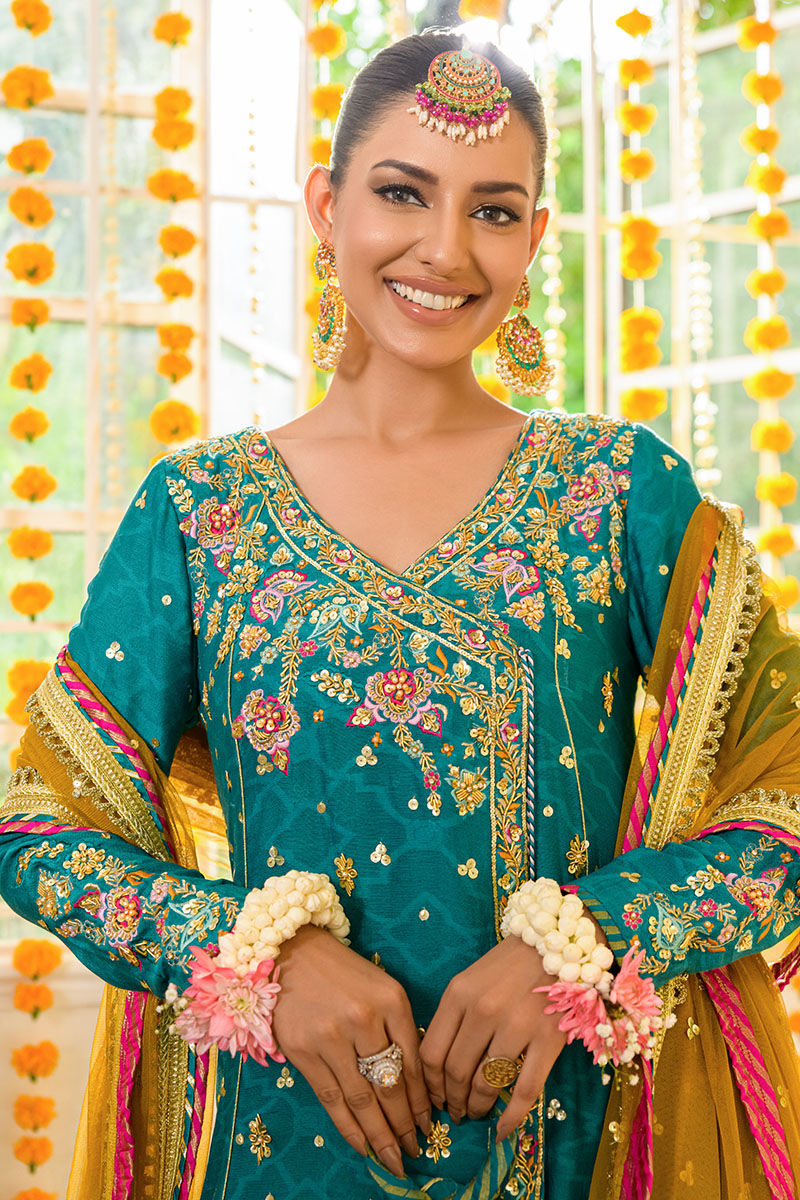 Fatima Khan | Nissa Formals 24 | Mira by Fatima Khan - Designer Dress - Type: Ladies Clothes - Available at Sana Yasir - 100% Original