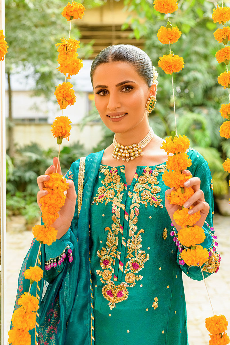 Fatima Khan | Nissa Formals 24 | Nysa by Fatima Khan - Designer Dress - Type: Ladies Clothes - Available at Sana Yasir - 100% Original