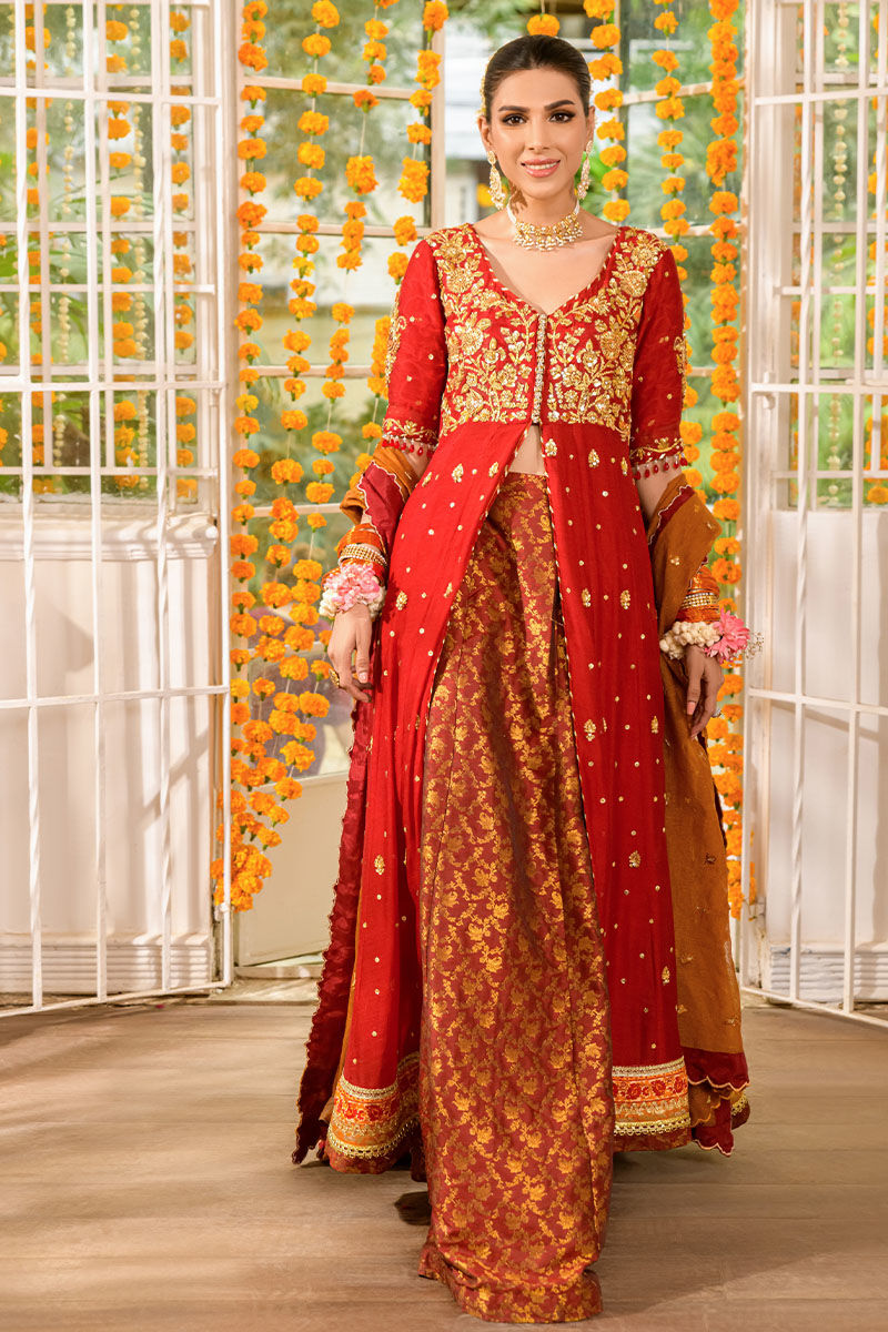 Fatima Khan | Nissa Formals 24 | Saboor by Fatima Khan - Designer Dress - Type: Ladies Clothes - Available at Sana Yasir - 100% Original