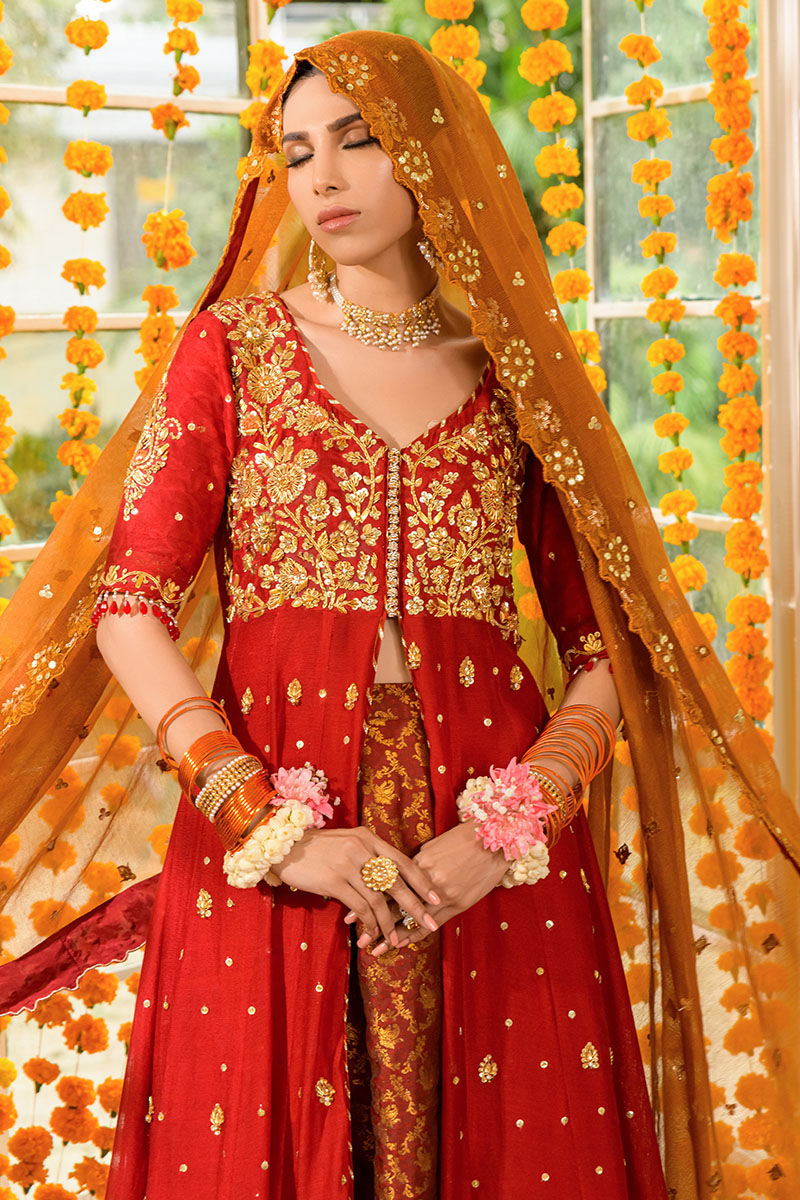 Fatima Khan | Nissa Formals 24 | Saboor by Fatima Khan - Designer Dress - Type: Ladies Clothes - Available at Sana Yasir - 100% Original