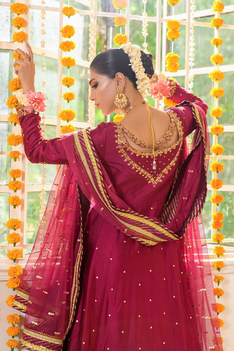 Fatima Khan | Nissa Formals 24 | Talia by Fatima Khan - Designer Dress - Type: Ladies Clothes - Available at Sana Yasir - 100% Original