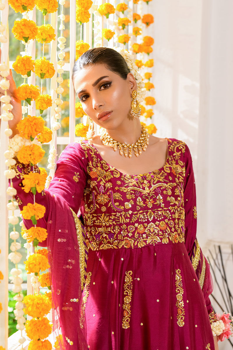 Fatima Khan | Nissa Formals 24 | Talia by Fatima Khan - Designer Dress - Type: Ladies Clothes - Available at Sana Yasir - 100% Original