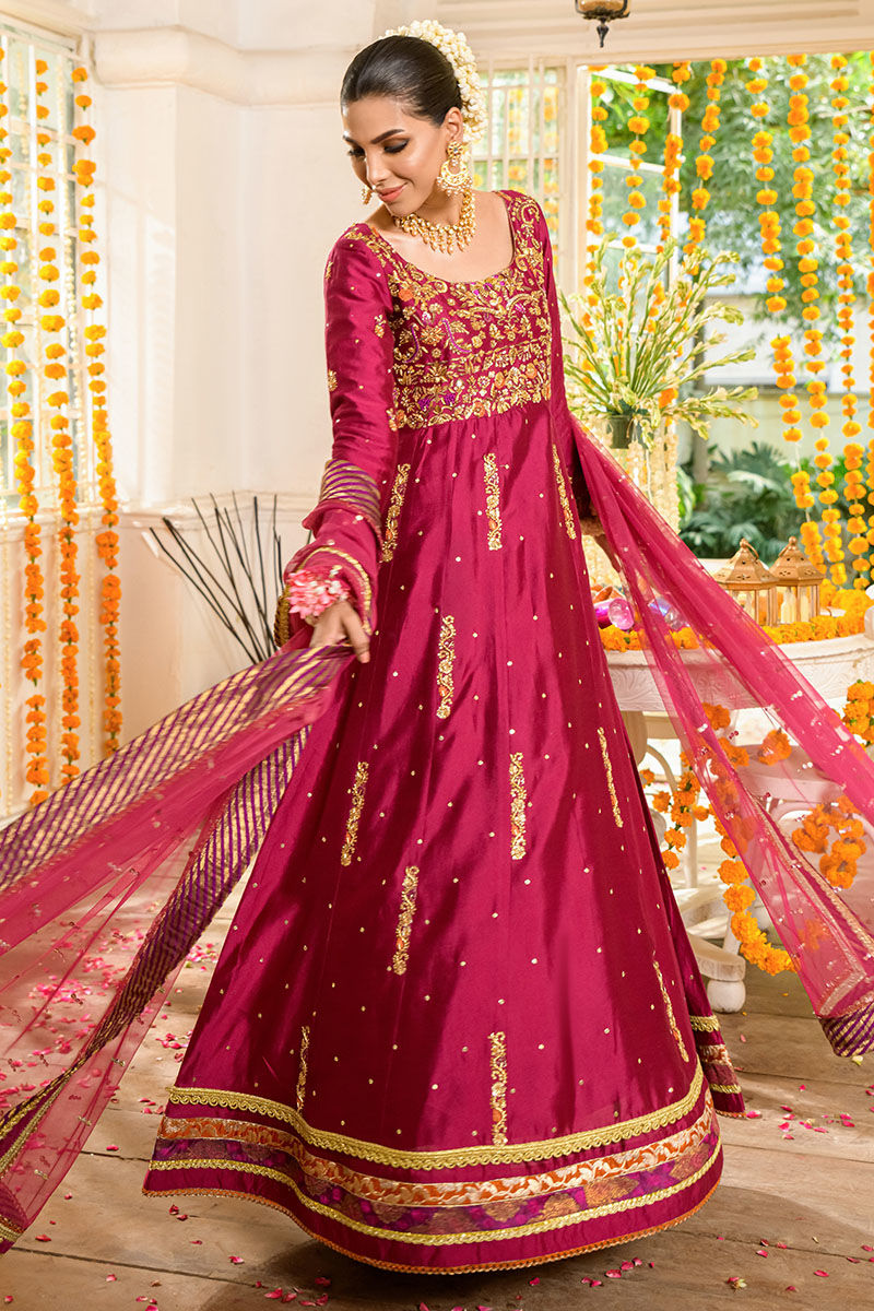 Fatima Khan | Nissa Formals 24 | Talia by Fatima Khan - Designer Dress - Type: Ladies Clothes - Available at Sana Yasir - 100% Original