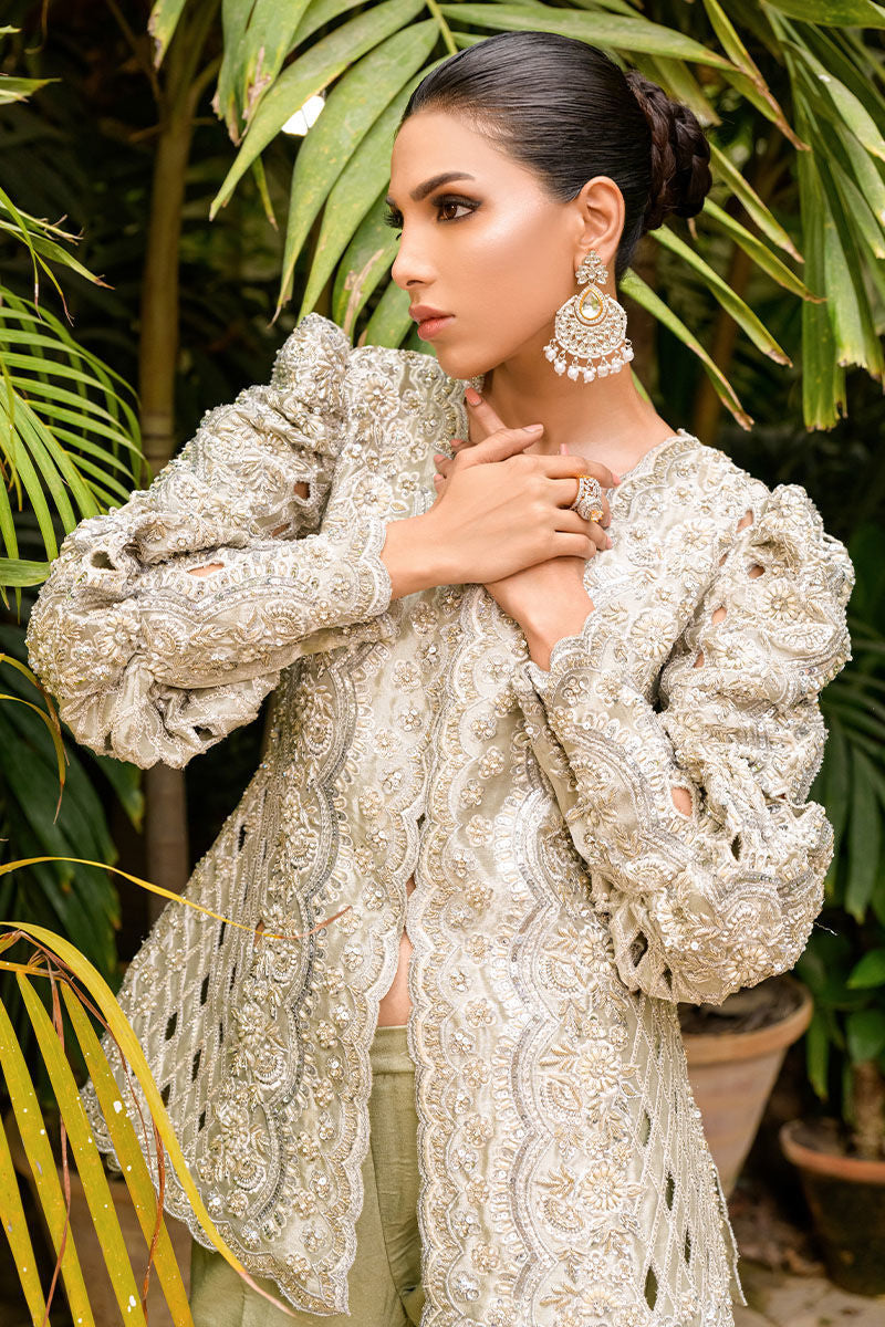 Fatima Khan | Nissa Formals 24 | Zarminay by Fatima Khan - Designer Dress - Type: Ladies Clothes - Available at Sana Yasir - 100% Original