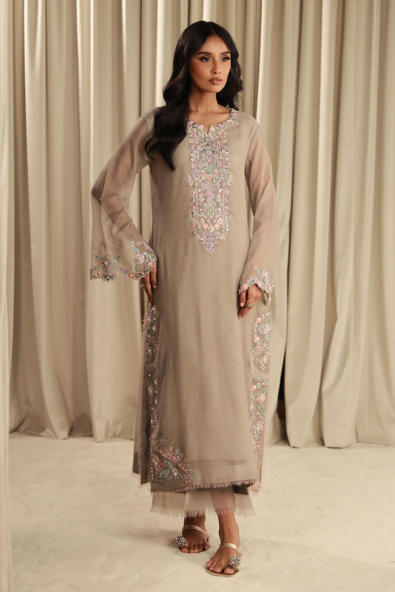 Fatima Khan | Sahar Luxe | SOOTHING SILVER by Fatima Khan - Designer Dress - Type: Ladies Clothes - Available at Sana Yasir - 100% Original