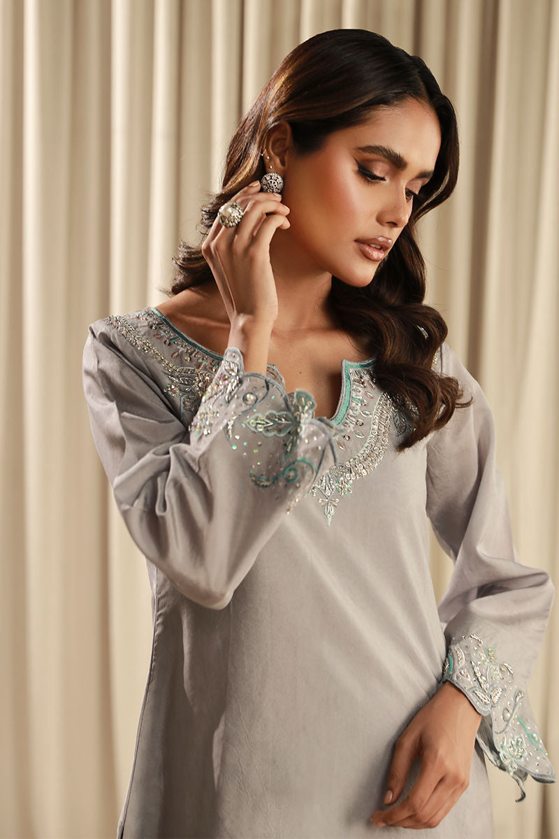 Fatima Khan | Sahar Luxe | TIFFANY MIST by Fatima Khan - Designer Dress - Type: Ladies Clothes - Available at Sana Yasir - 100% Original