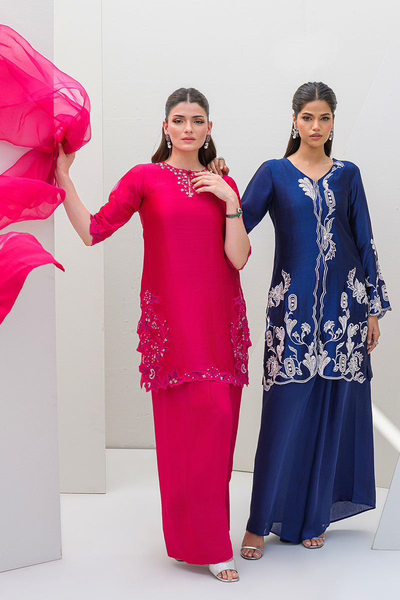 Fatima Khan | Serene Eid Luxe Pret | Pinktastic by Fatima Khan - Designer Dress - Type: Ladies Clothes - Available at Sana Yasir - 100% Original