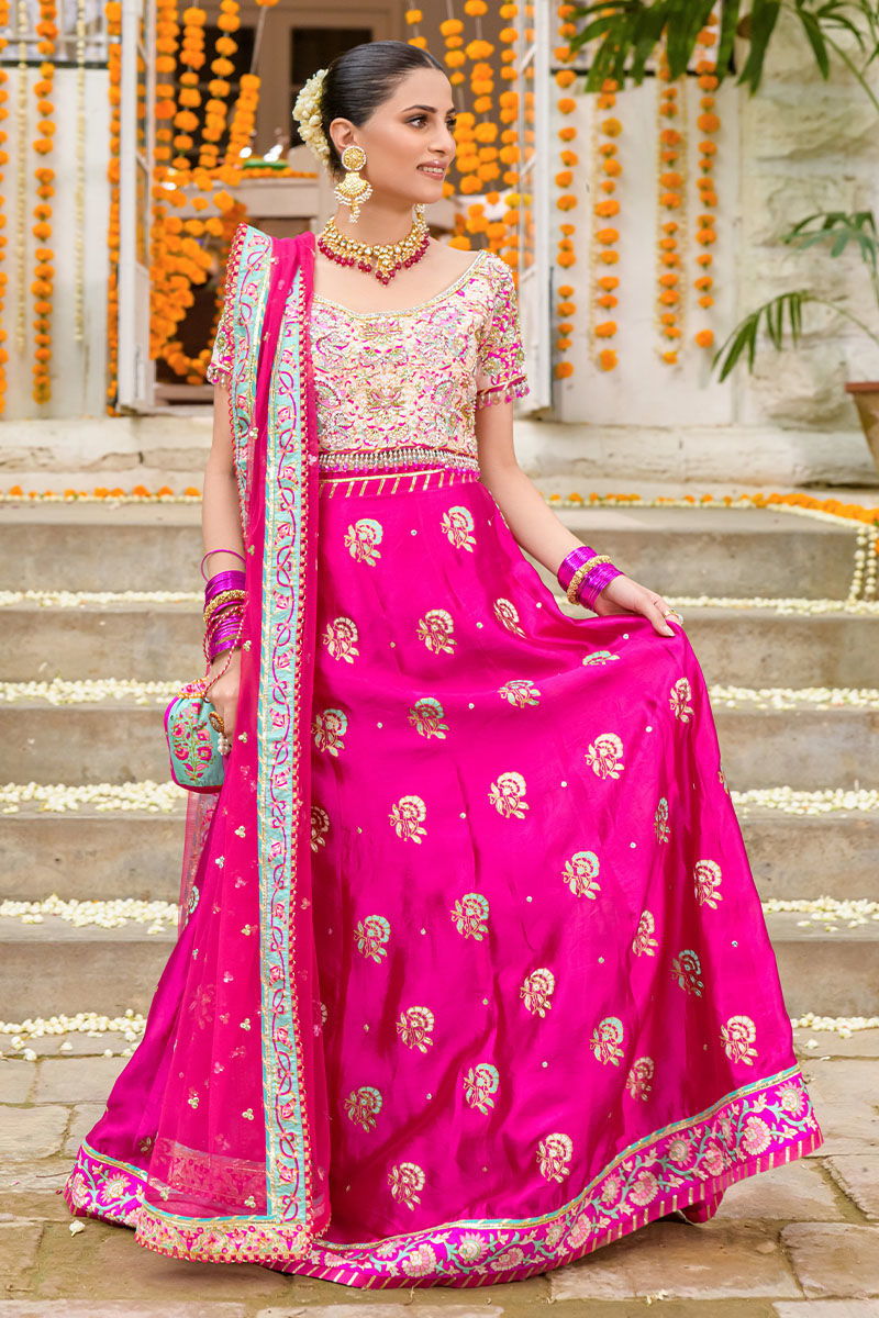 Fatima Khan | Nissa Formals 24 | Shireen by Fatima Khan - Designer Dress - Type: Ladies Clothes - Available at Sana Yasir - 100% Original