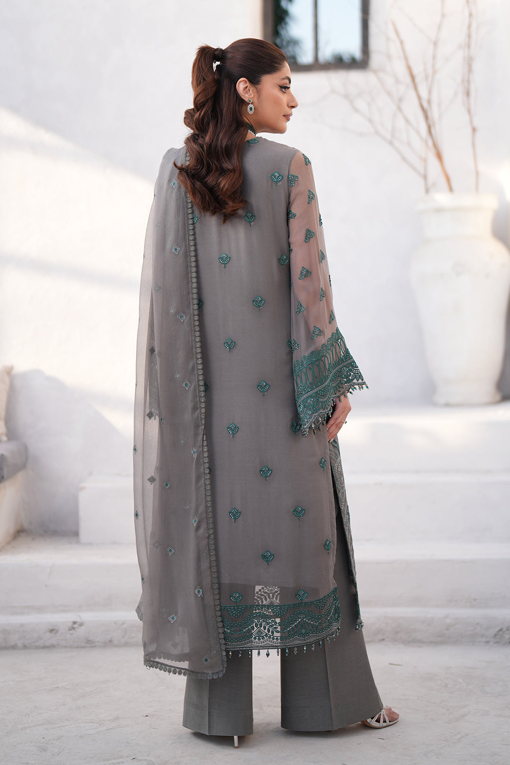 Flossie | Kuch Khas Formals | ELLE by Flossie - Designer Dress - Type: Formal - Available at Sana Yasir - 100% Original