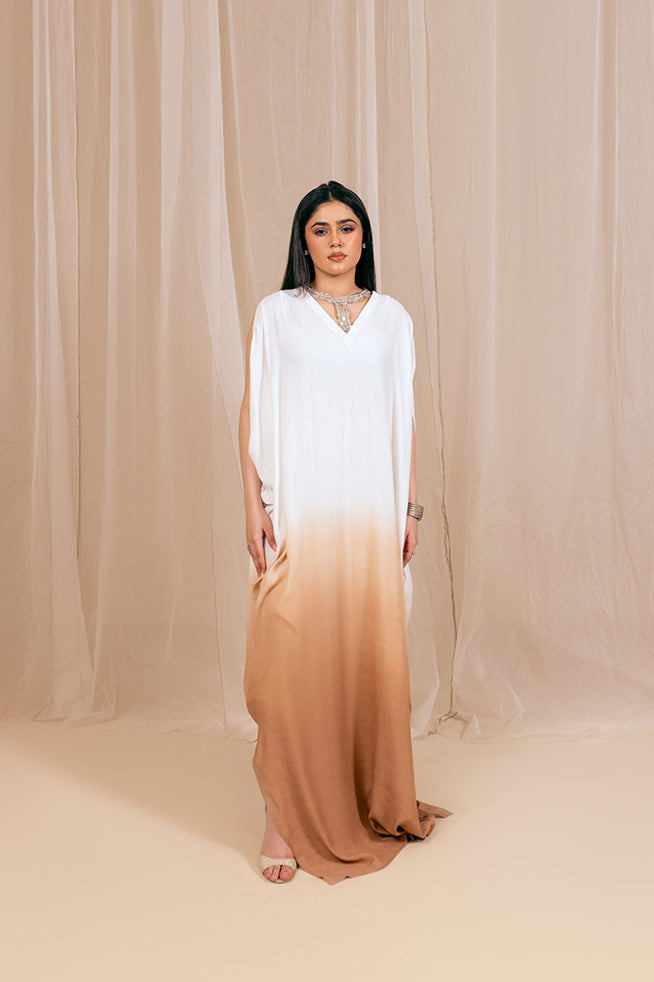 Fozia Khalid | Kaftaan | Ombre Whisper by Fozia Khalid - Designer Dress - Type: Ladies Clothes - Available at Sana Yasir - 100% Original