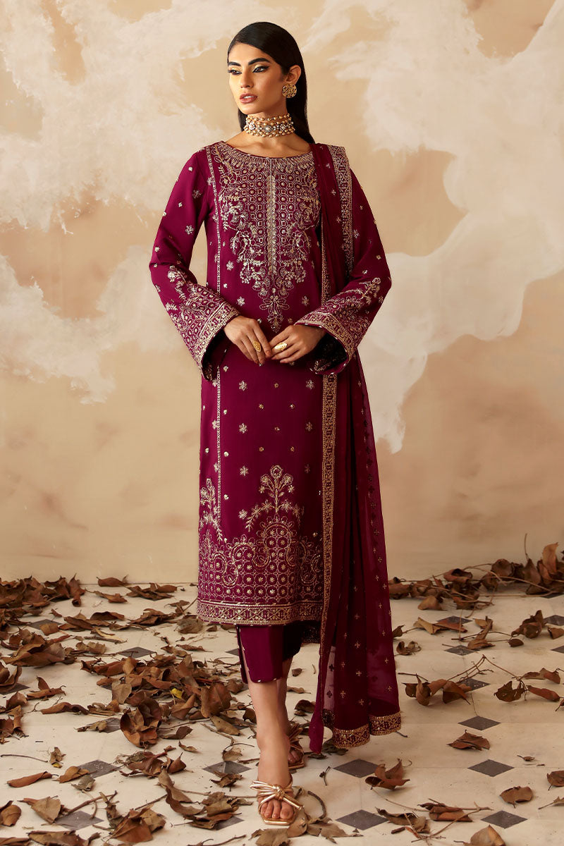 Gulaal | Shehrnaaz Raw Silk | Ramail by Gulaal - Designer Dress - Type: Ladies Clothes - Available at Sana Yasir - 100% Original