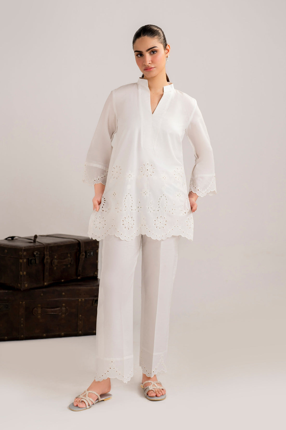 Hana | Vogue 24 | Cascade by Hana - Designer Dress - Type: Ladies Clothes - Available at Sana Yasir - 100% Original