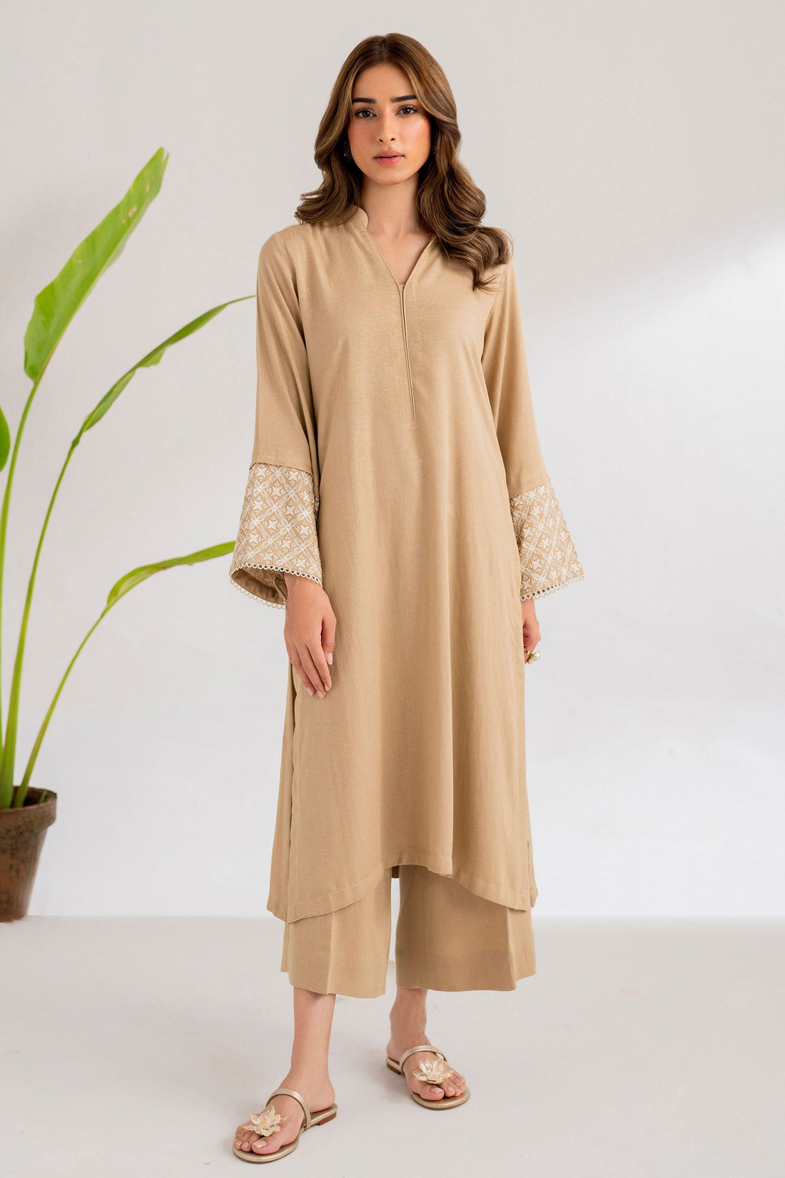 Hana | Vogue 24 | Sandalwood by Hana - Designer Dress - Type: Ladies Clothes - Available at Sana Yasir - 100% Original