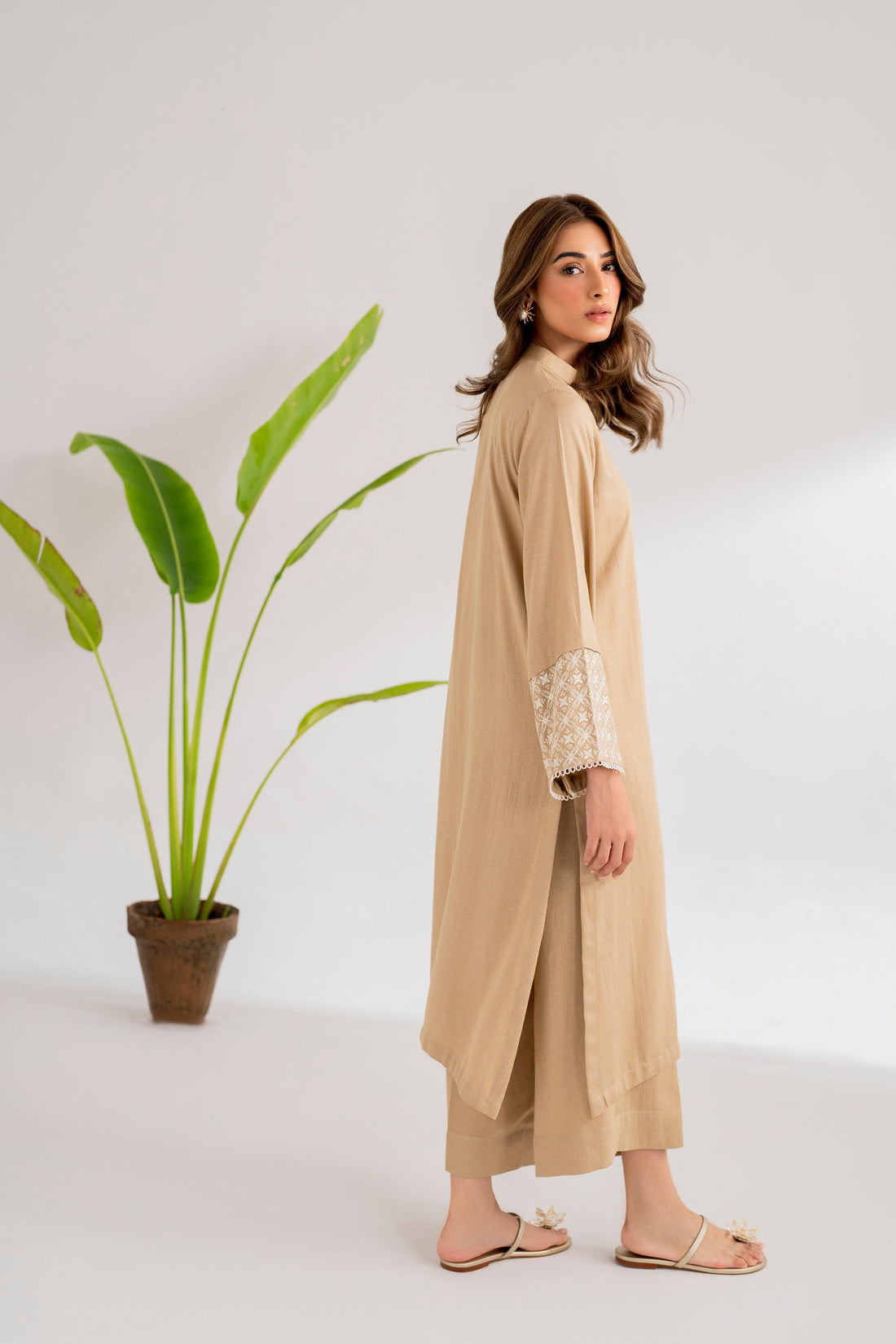 Hana | Vogue 24 | Sandalwood by Hana - Designer Dress - Type: Ladies Clothes - Available at Sana Yasir - 100% Original