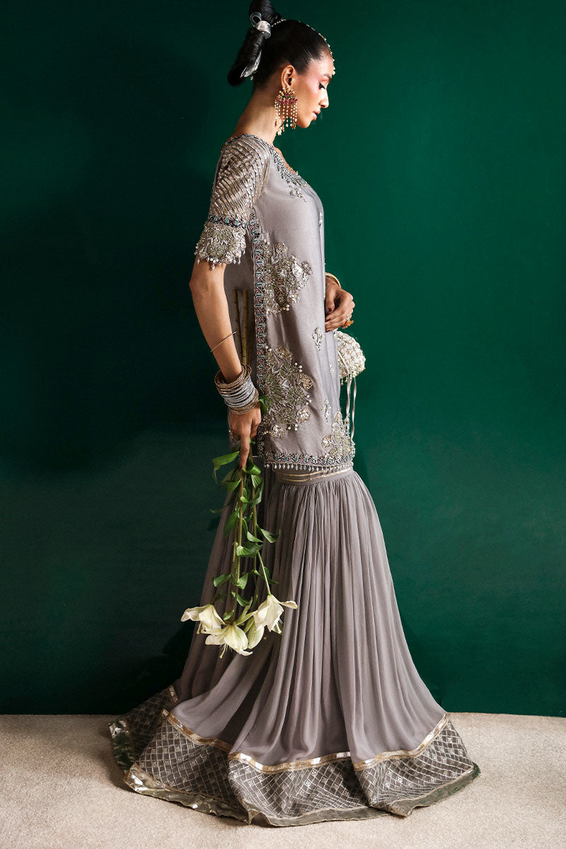 Haute Form | Wedding Edit 24 | Dhaati by Haute Form - Designer Dress - Type: Ladies Clothes - Available at Sana Yasir - 100% Original
