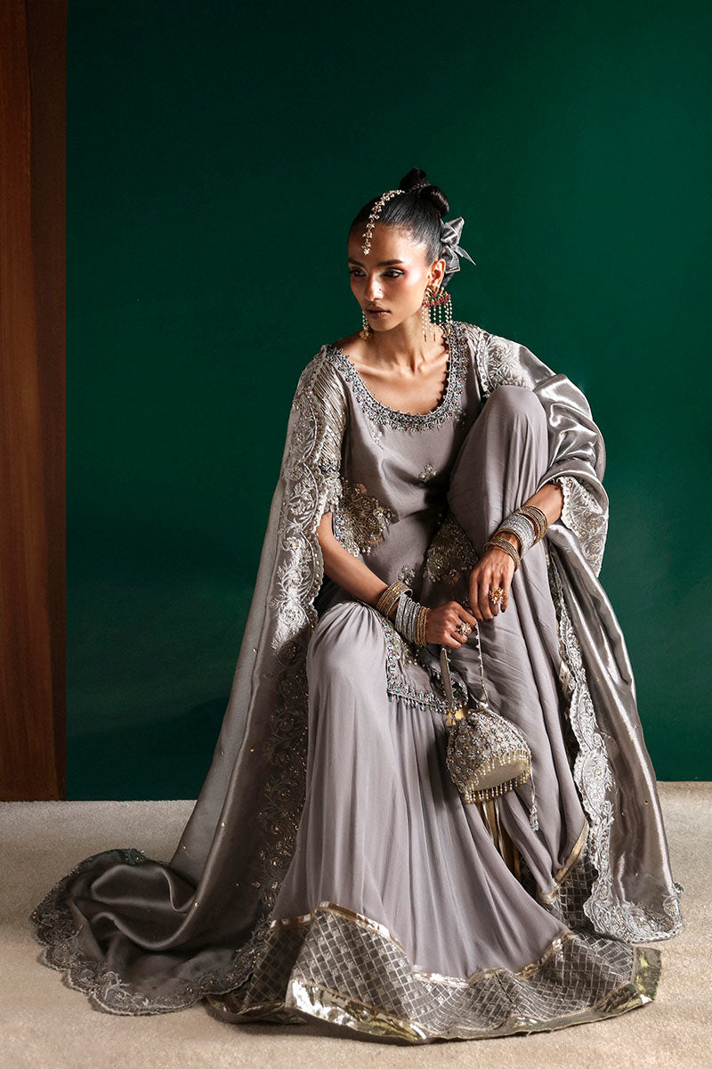 Haute Form | Wedding Edit 24 | Dhaati by Haute Form - Designer Dress - Type: Ladies Clothes - Available at Sana Yasir - 100% Original