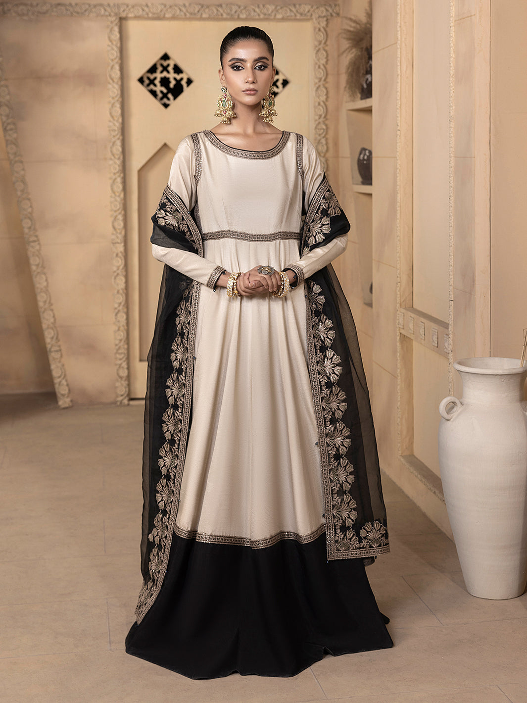 Hem Stitch | Raw Silk Edit 25 | Kaya by Hemstitch - Designer Dress - Type: Ladies Clothes - Available at Sana Yasir - 100% Original