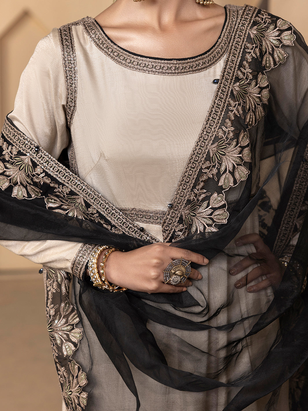 Hem Stitch | Raw Silk Edit 25 | Kaya by Hemstitch - Designer Dress - Type: Ladies Clothes - Available at Sana Yasir - 100% Original