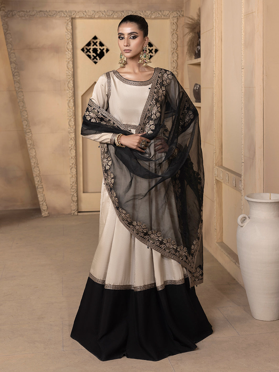 Hem Stitch | Raw Silk Edit 25 | Kaya by Hemstitch - Designer Dress - Type: Ladies Clothes - Available at Sana Yasir - 100% Original