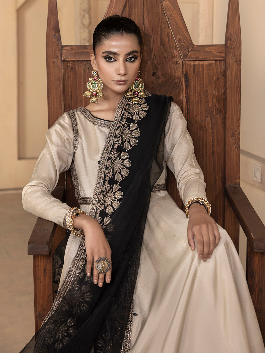Hem Stitch | Raw Silk Edit 25 | Kaya by Hemstitch - Designer Dress - Type: Ladies Clothes - Available at Sana Yasir - 100% Original
