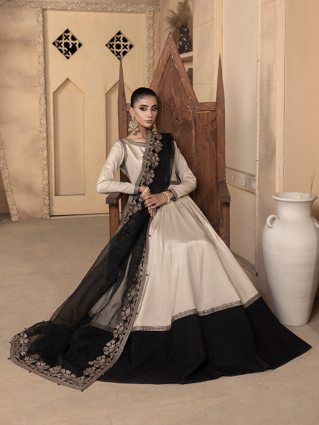 Hem Stitch | Raw Silk Edit 25 | Kaya by Hemstitch - Designer Dress - Type: Ladies Clothes - Available at Sana Yasir - 100% Original