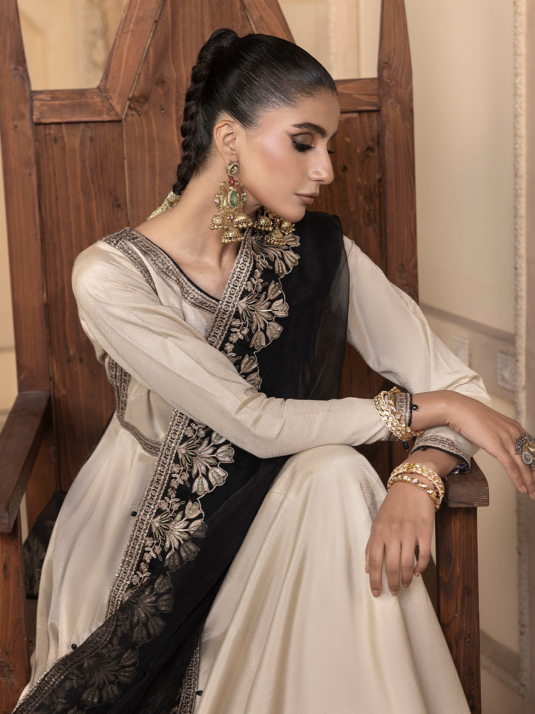 Hem Stitch | Raw Silk Edit 25 | Kaya by Hemstitch - Designer Dress - Type: Ladies Clothes - Available at Sana Yasir - 100% Original