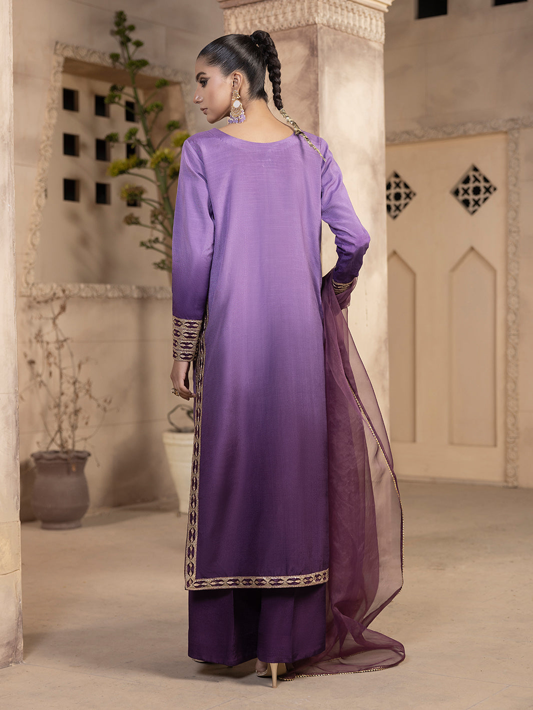 Hem Stitch | Raw Silk Edit 25 | Raania by Hemstitch - Designer Dress - Type: Ladies Clothes - Available at Sana Yasir - 100% Original