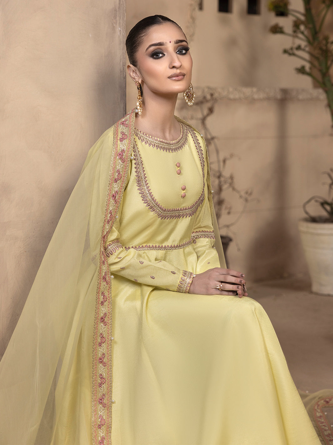 Hem Stitch | Raw Silk Edit 25 | Sehar by Hemstitch - Designer Dress - Type: Ladies Clothes - Available at Sana Yasir - 100% Original
