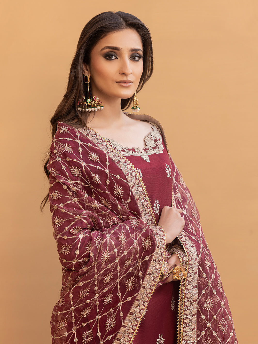 Hem Stitch | Raw Silk Edit 25 | Zurina by Hemstitch - Designer Dress - Type: Ladies Clothes - Available at Sana Yasir - 100% Original