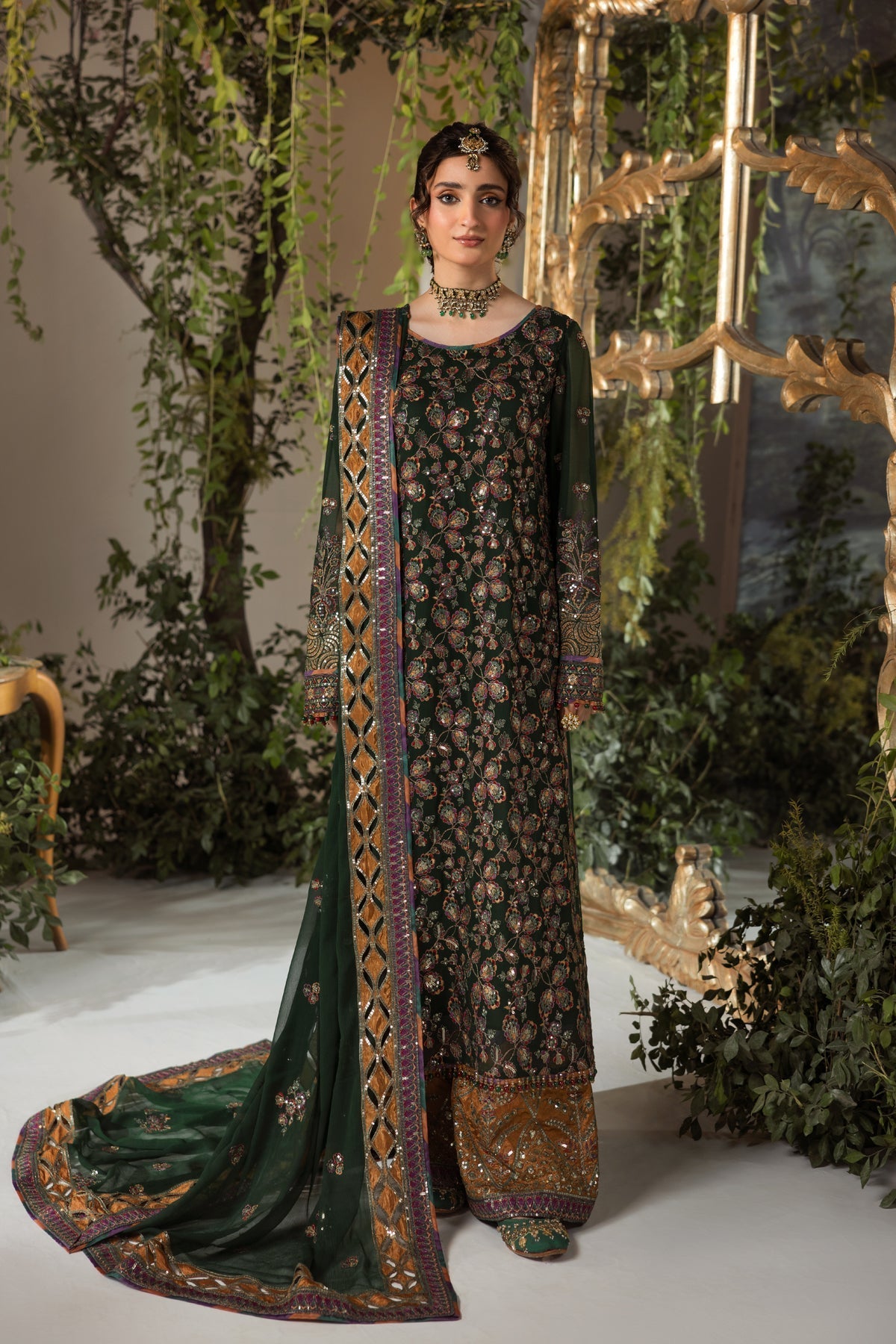 House of Nawab | Gul Mira Formals | FAIQAH by House of Nawab - Designer Dress - Type: Ladies Clothes - Available at Sana Yasir - 100% Original