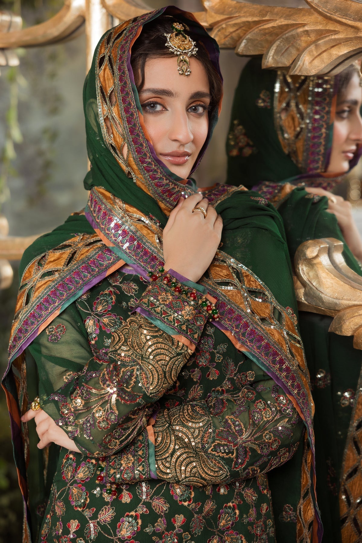 House of Nawab | Gul Mira Formals | FAIQAH by House of Nawab - Designer Dress - Type: Ladies Clothes - Available at Sana Yasir - 100% Original