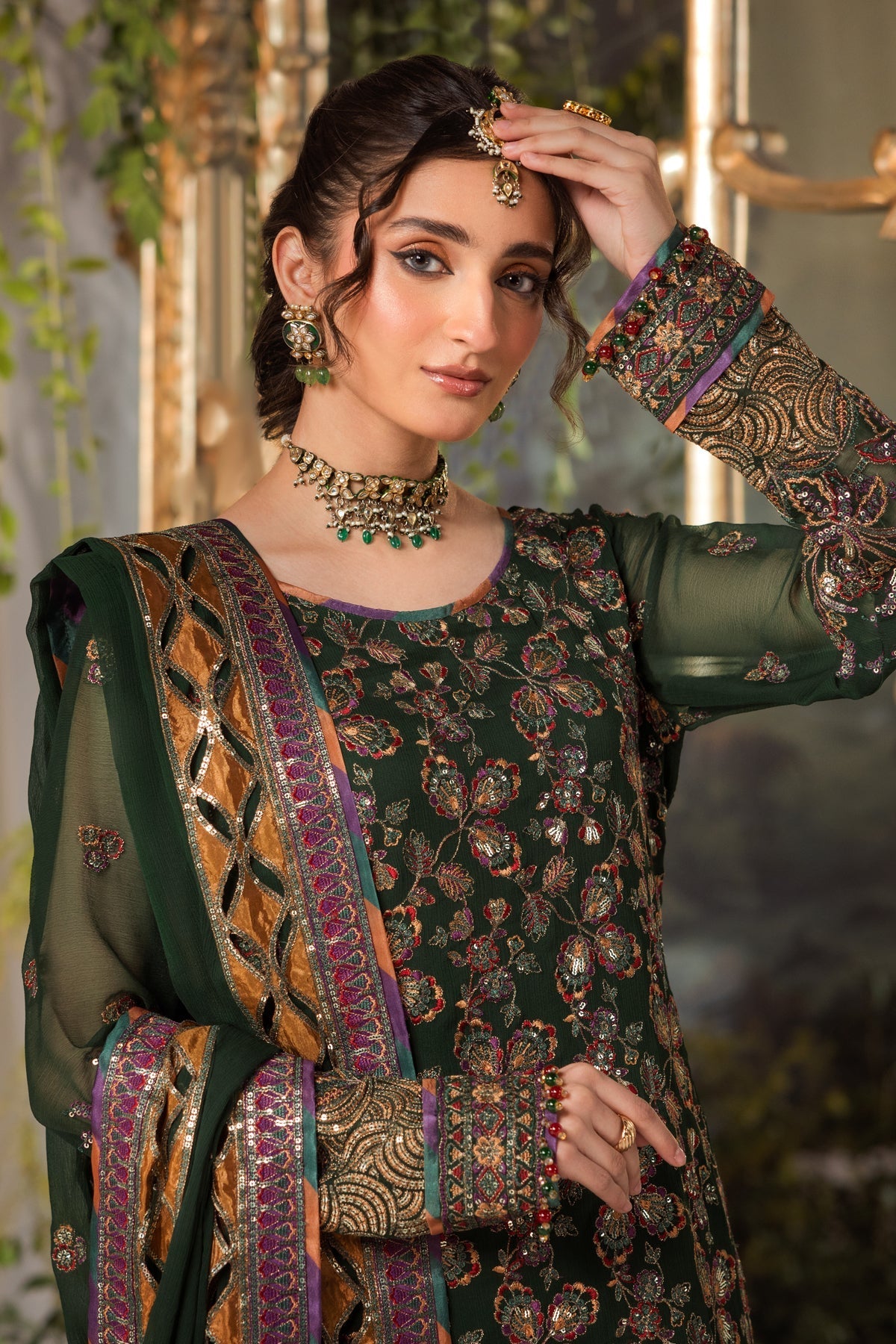 House of Nawab | Gul Mira Formals | FAIQAH by House of Nawab - Designer Dress - Type: Ladies Clothes - Available at Sana Yasir - 100% Original