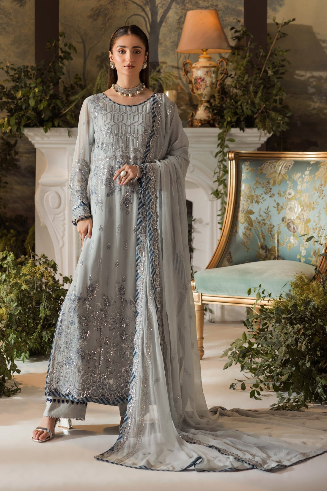 House of Nawab | Gul Mira Formals | KAMYA by House of Nawab - Designer Dress - Type: Ladies Clothes - Available at Sana Yasir - 100% Original