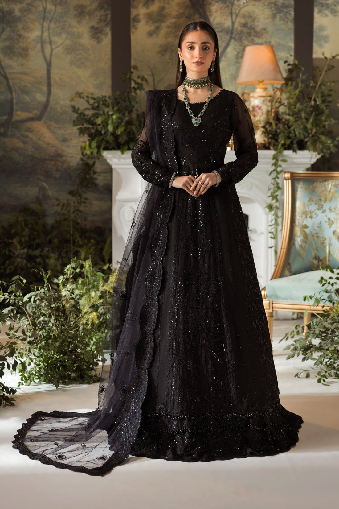 House of Nawab | Gul Mira Formals | VADHA by House of Nawab - Designer Dress - Type: Ladies Clothes - Available at Sana Yasir - 100% Original
