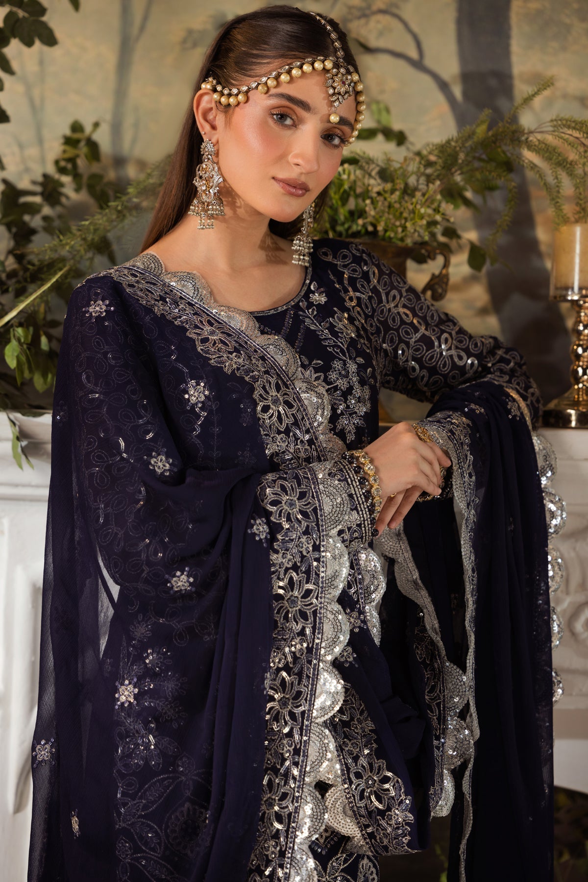 House of Nawab | Gul Mira Formals | ZEENAT by House of Nawab - Designer Dress - Type: Ladies Clothes - Available at Sana Yasir - 100% Original