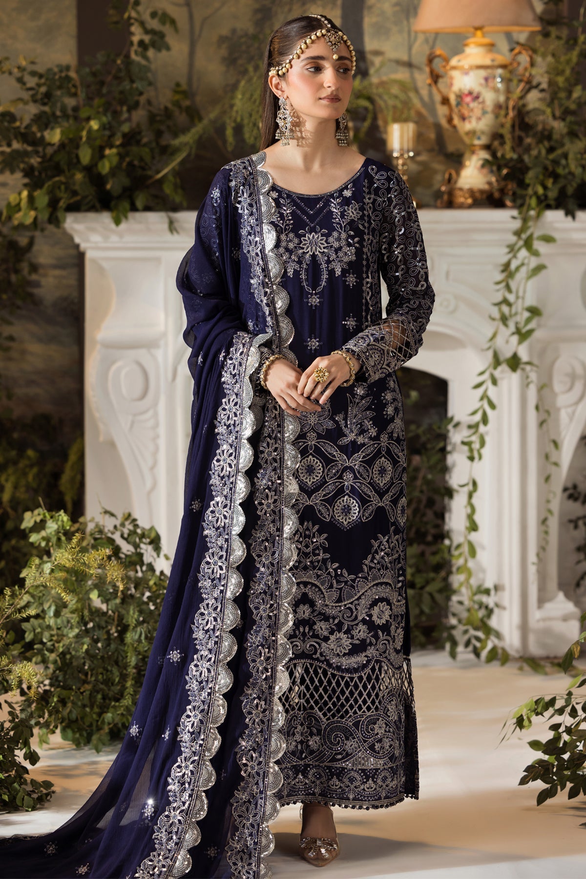 House of Nawab | Gul Mira Formals | ZEENAT by House of Nawab - Designer Dress - Type: Ladies Clothes - Available at Sana Yasir - 100% Original