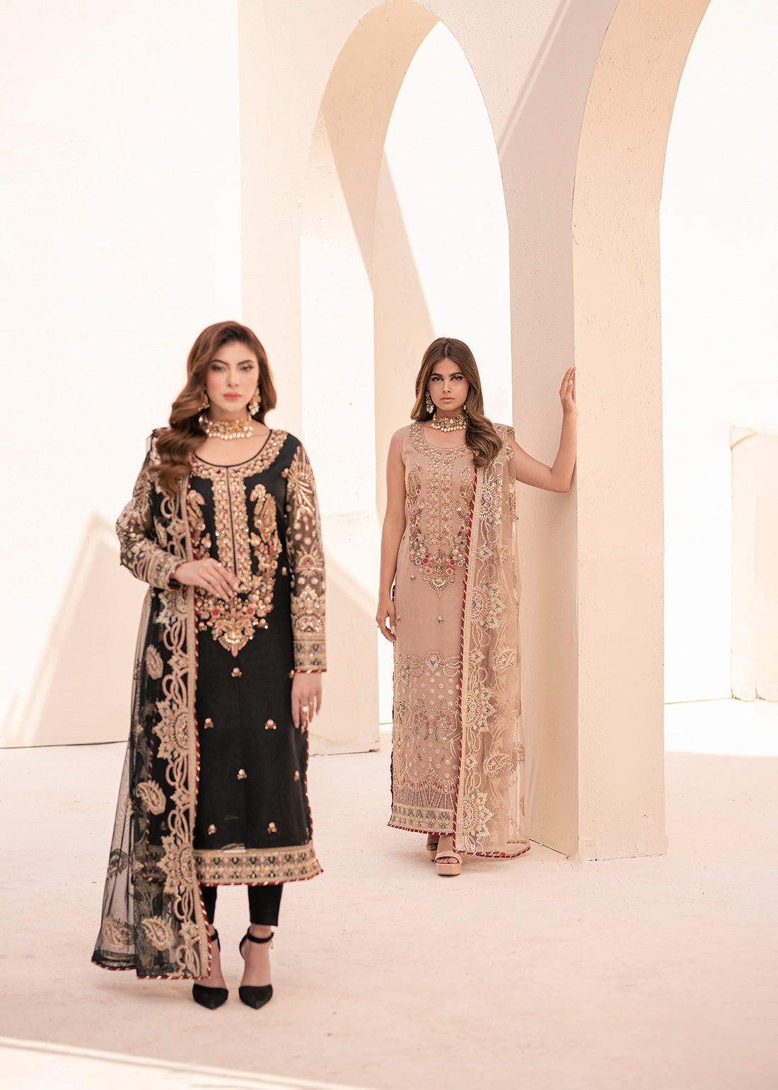 House of Nawab | Miorah Formals | BINAH - A by House of Nawab - Designer Dress - Type: Ladies Clothes - Available at Sana Yasir - 100% Original