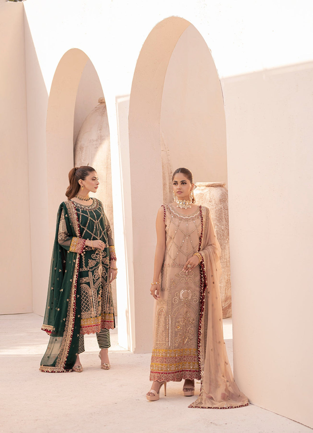 House of Nawab | Miorah Formals | ZIDHAR - A by House of Nawab - Designer Dress - Type: Ladies Clothes - Available at Sana Yasir - 100% Original