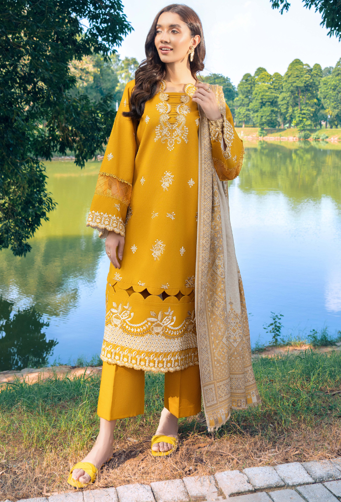 Humdum | Onora Winter 24 | Onora - D02 by HumDum - Designer Dress - Type: Ladies Clothes - Available at Sana Yasir - 100% Original