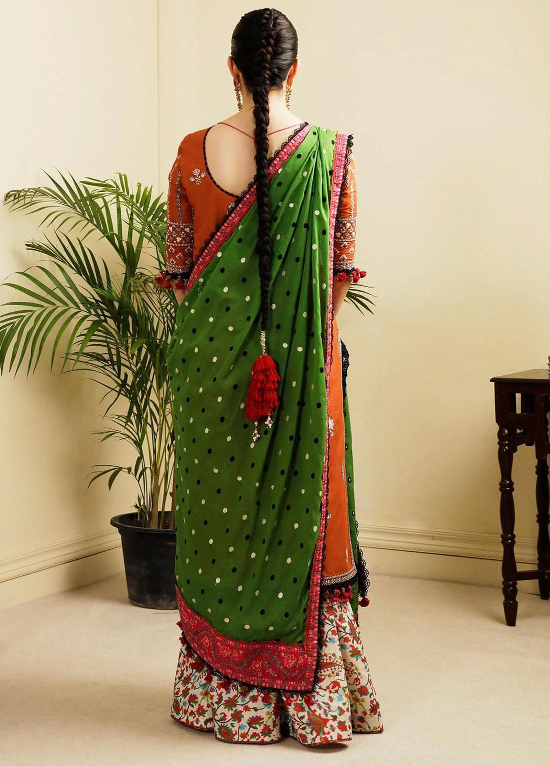 Hussain Rehar | Embroidered Lawn | STAR DUST by Hussain Rehar - Designer Dress - Type: Ladies Clothes - Available at Sana Yasir - 100% Original
