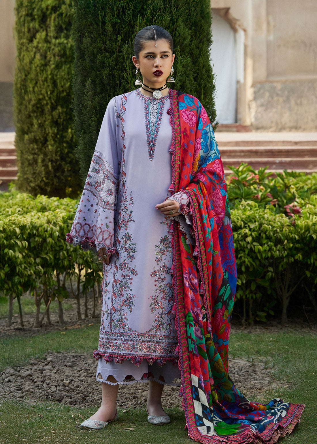 Hussain Rehar | Nirmal SS 25 | Inaya by Hussain Rehar - Designer Dress - Type: Ladies Clothes - Available at Sana Yasir - 100% Original