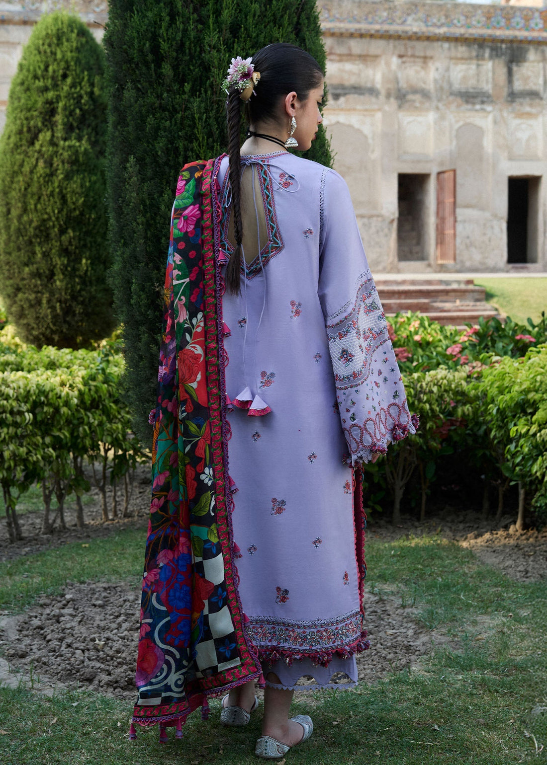 Hussain Rehar | Nirmal SS 25 | Inaya by Hussain Rehar - Designer Dress - Type: Ladies Clothes - Available at Sana Yasir - 100% Original