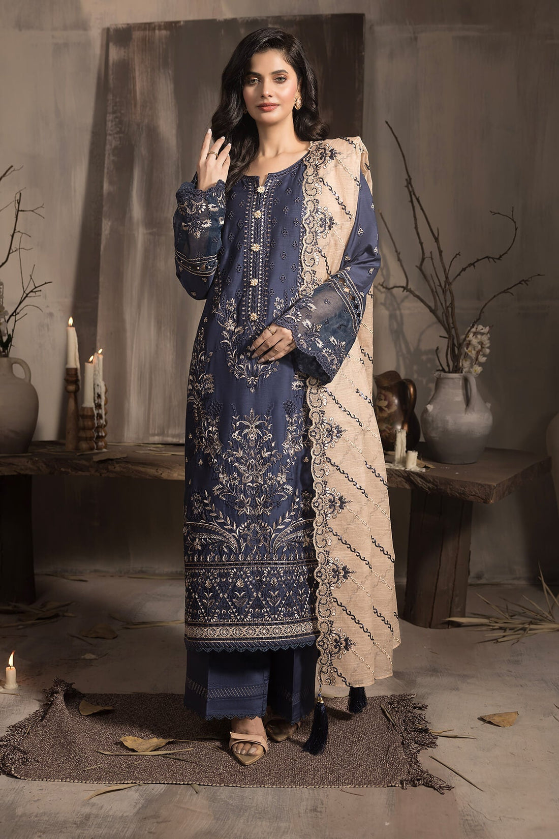 Imrozia Premium | Sehar Winter Collection | I.P-71 Rania by Imrozia Premium - Designer Dress - Type: Ladies Clothes - Available at Sana Yasir - 100% Original